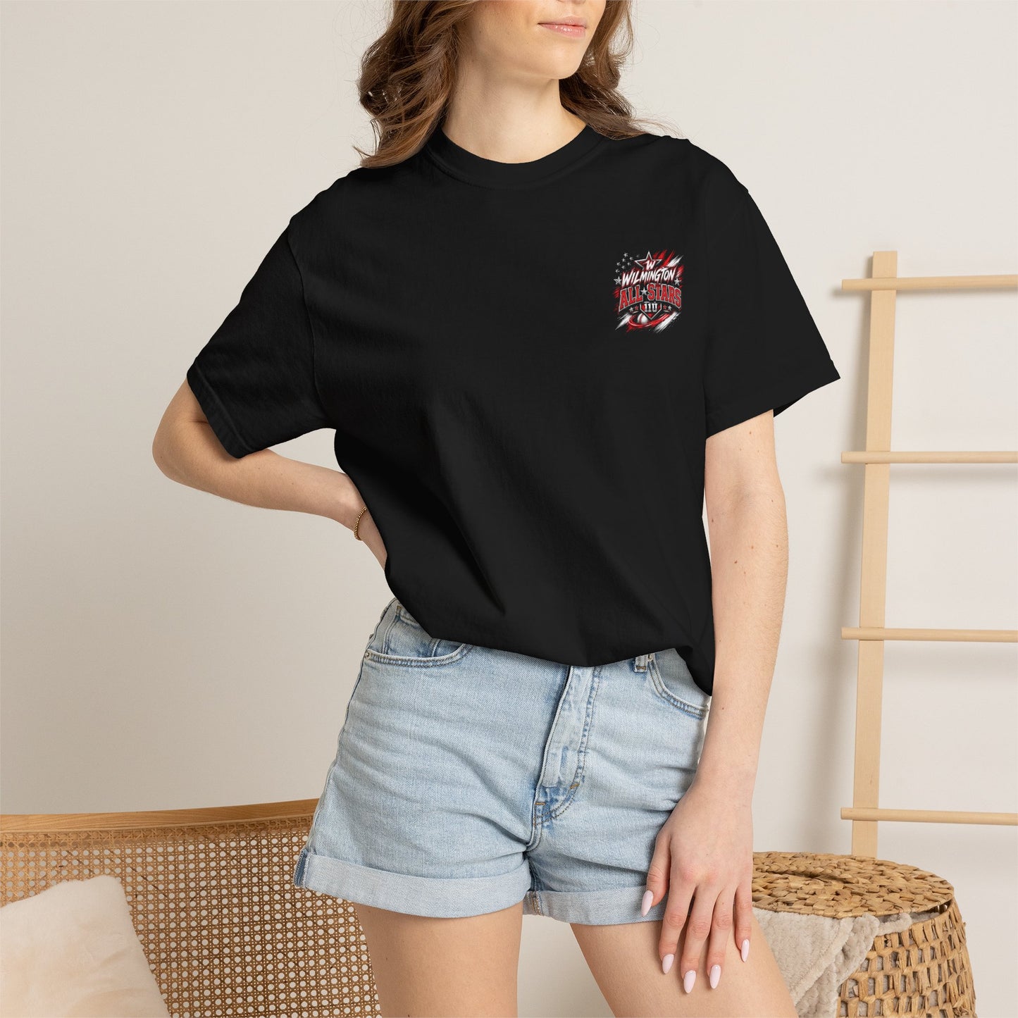 Star -Spangled Wilmington All-Stars Baseball Fundraiser Tee | Comfort Colors