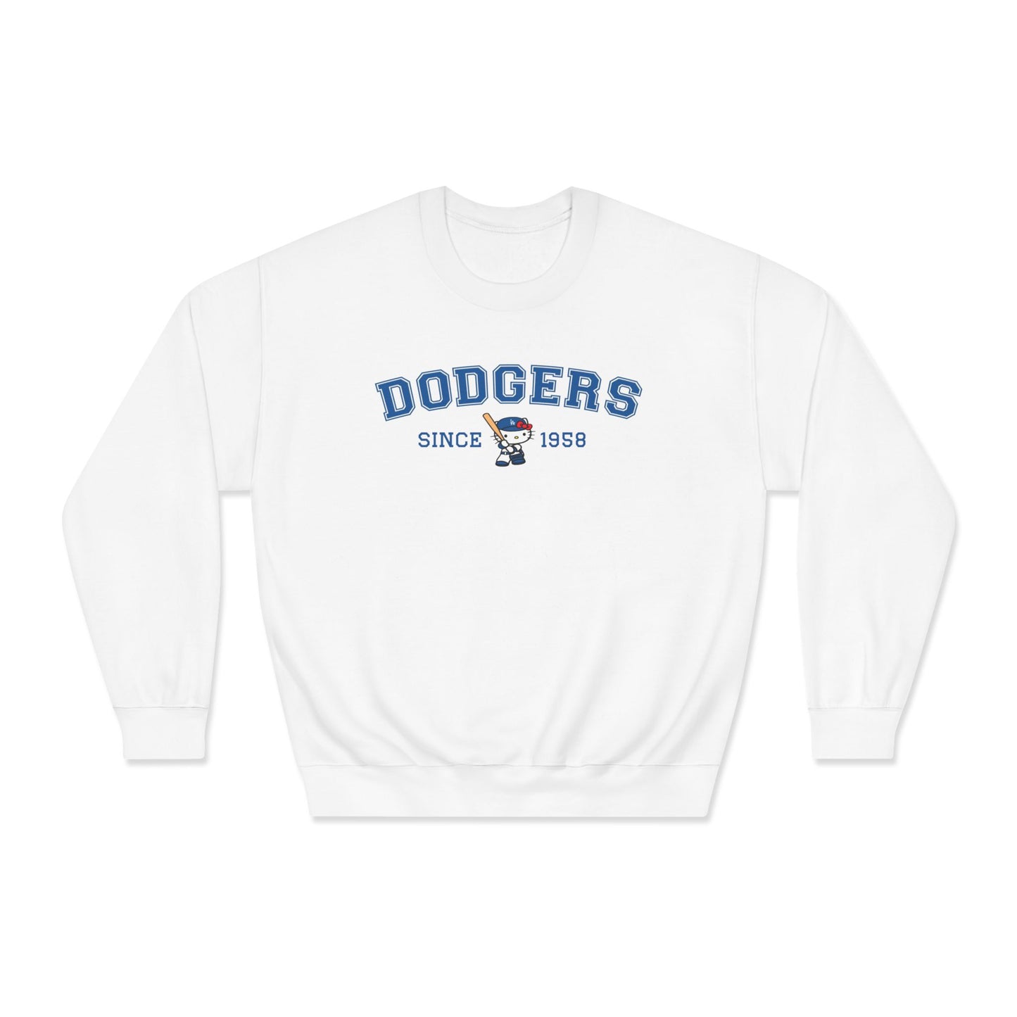 Cute Baseball Mascot Crew Neck – Since 1958 - Bat