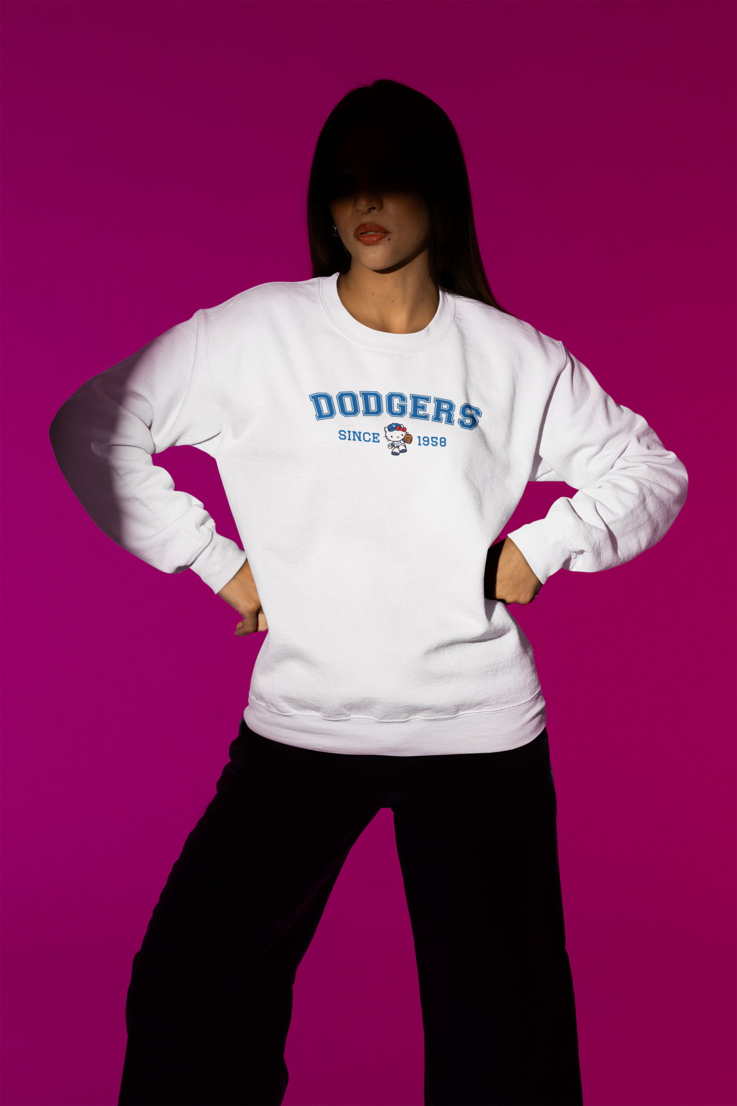 Cute Baseball Mascot Crew Neck – Since 1958 - Glove