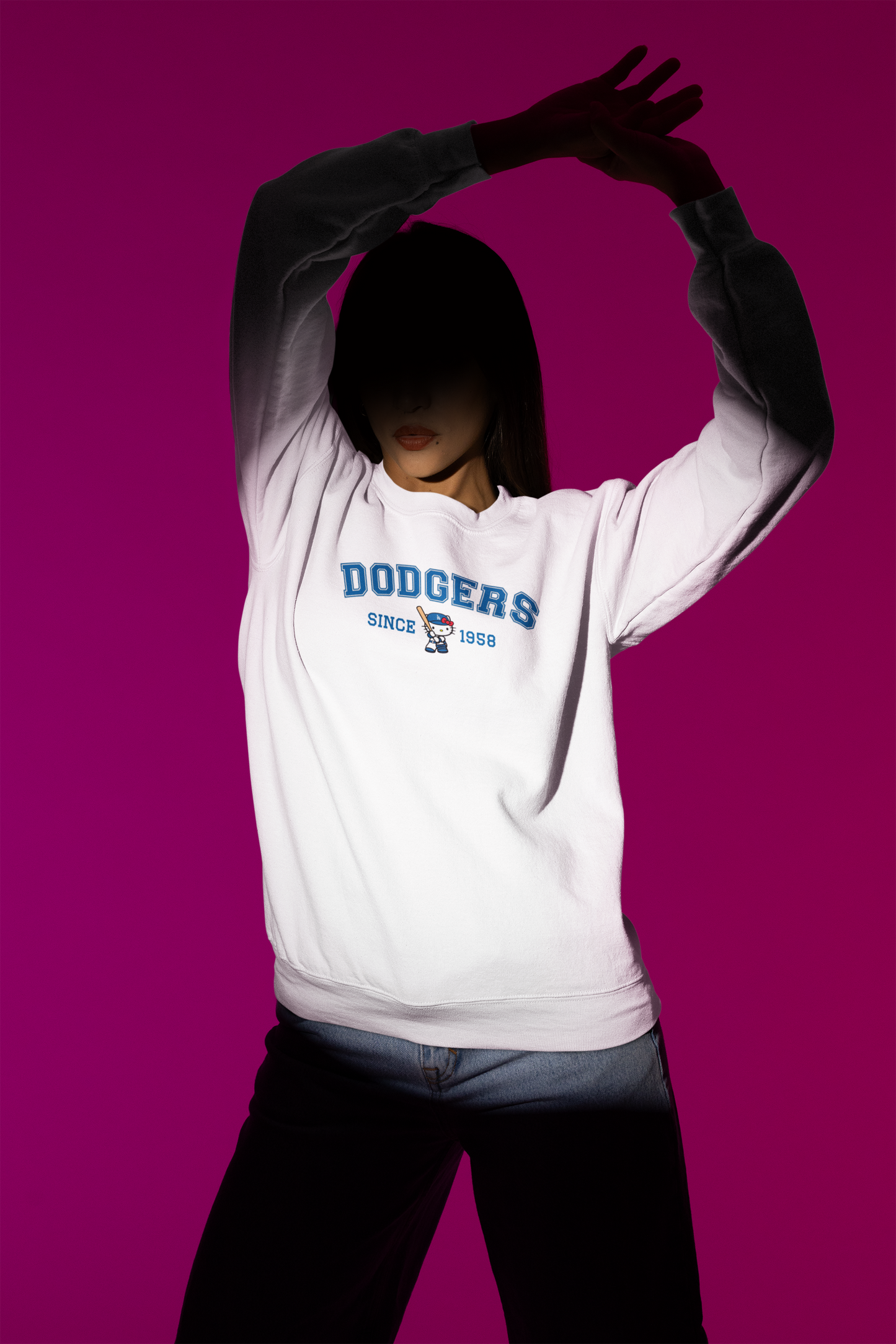 Cute Baseball Mascot Crew Neck – Since 1958 - Bat