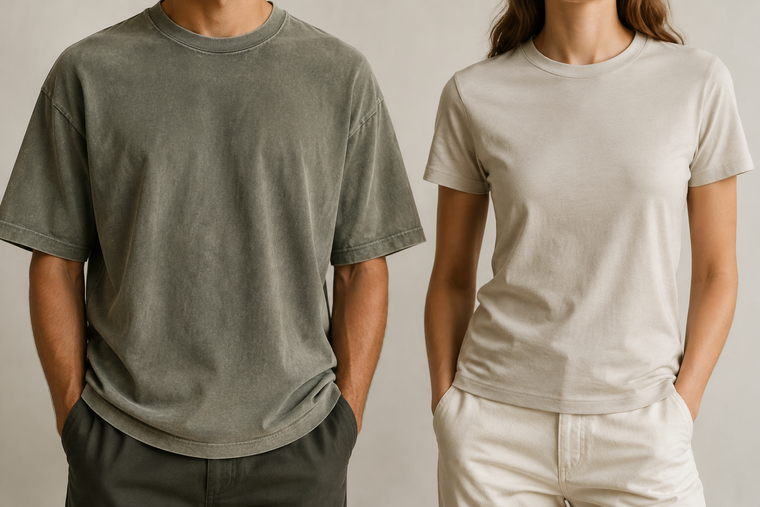 Comfort Colors 1717 vs Bella+Canvas 3001: Relaxed or Retail-Style Fit?
