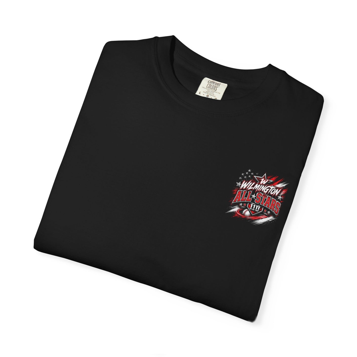 Star -Spangled Wilmington All-Stars Baseball Fundraiser Tee | Comfort Colors
