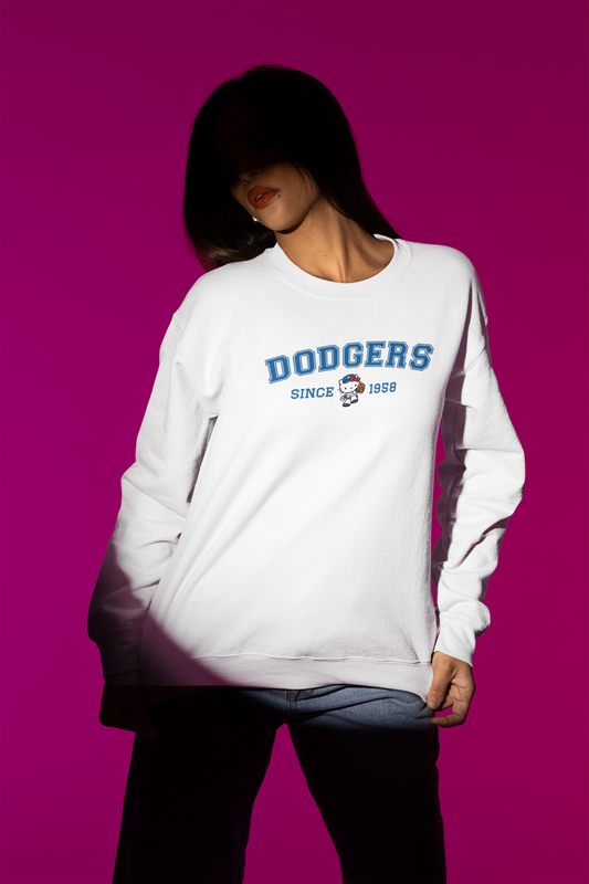 Cute Baseball Mascot Crew Neck – Since 1958 - Glove