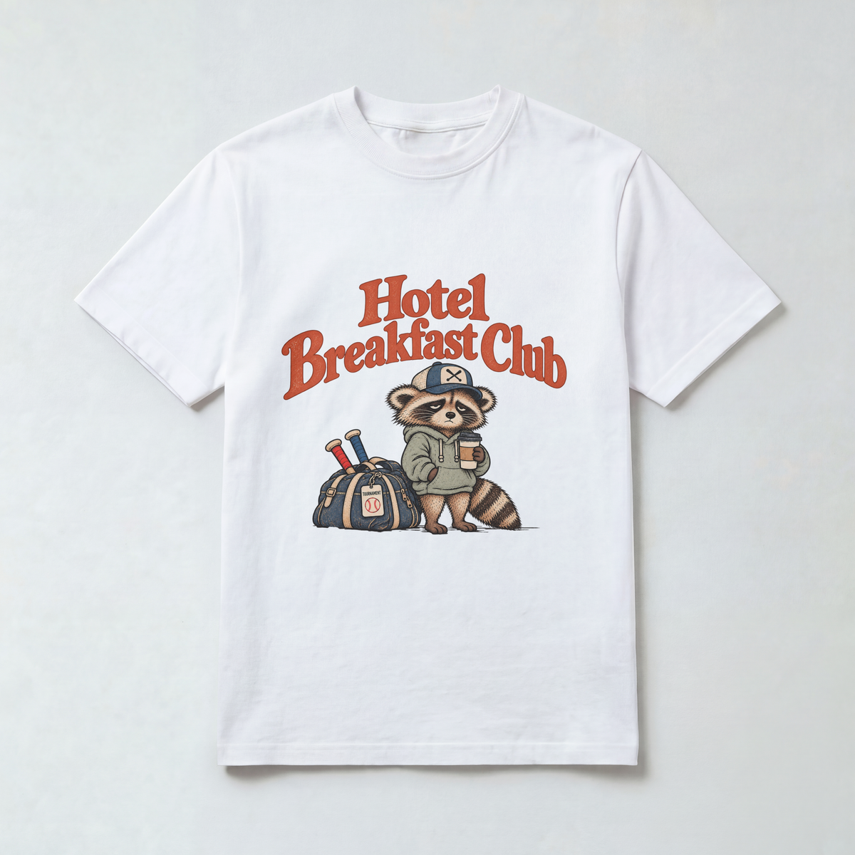 Funny Travel Baseball Parent Shirt | Hotel Breakfast Club – Comfort Colors 1717