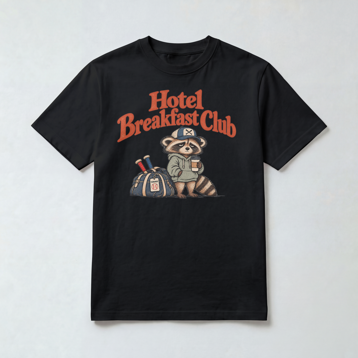Funny Travel Baseball Parent Shirt | Hotel Breakfast Club – Comfort Colors 1717