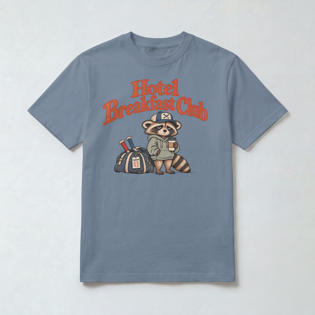 Funny Travel Baseball Parent Shirt | Hotel Breakfast Club – Comfort Colors 1717