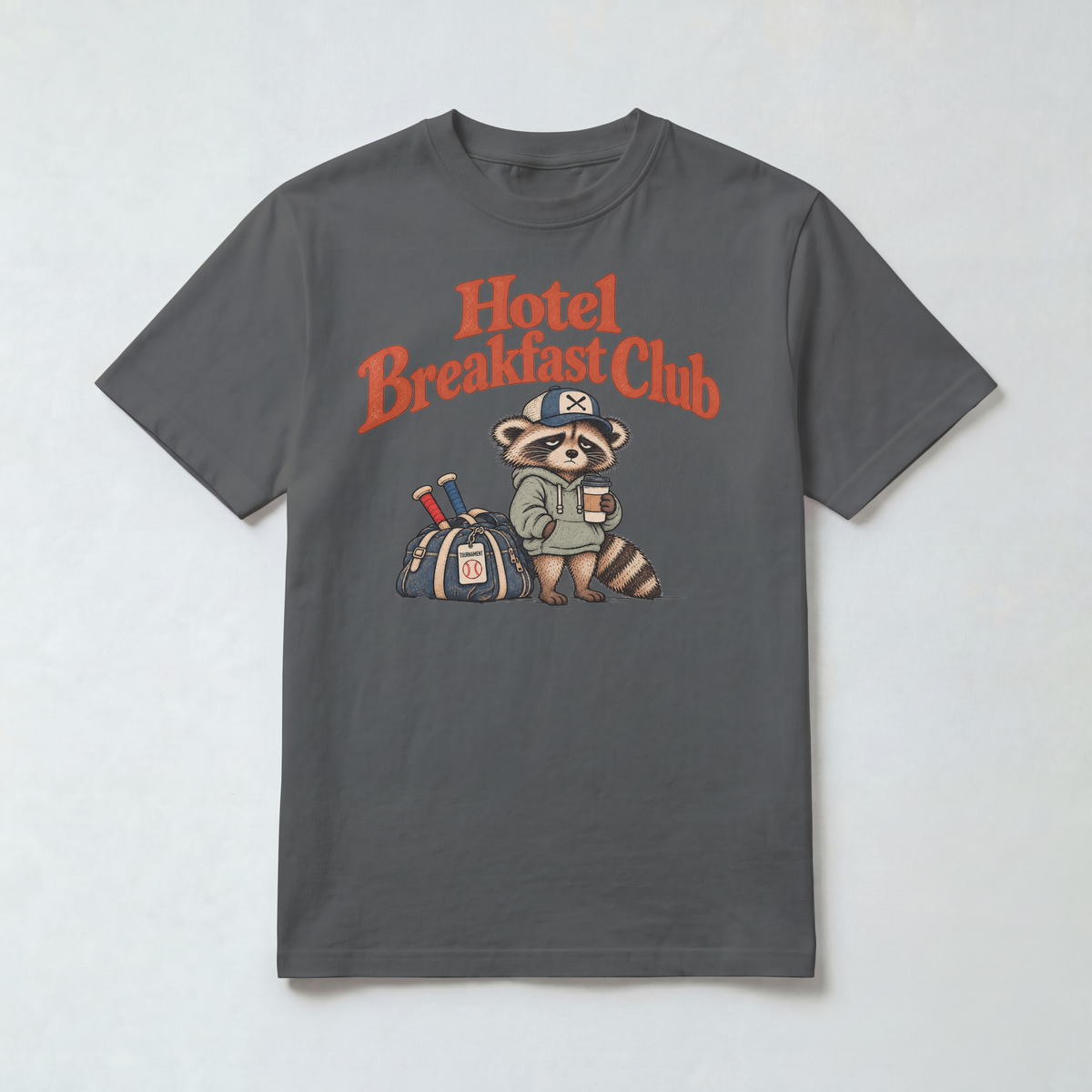 Funny Travel Baseball Parent Shirt | Hotel Breakfast Club – Comfort Colors 1717
