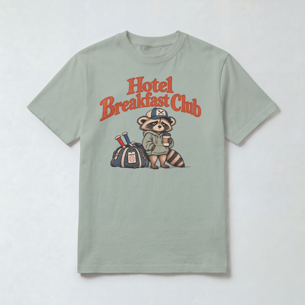 Funny Travel Baseball Parent Shirt | Hotel Breakfast Club – Comfort Colors 1717