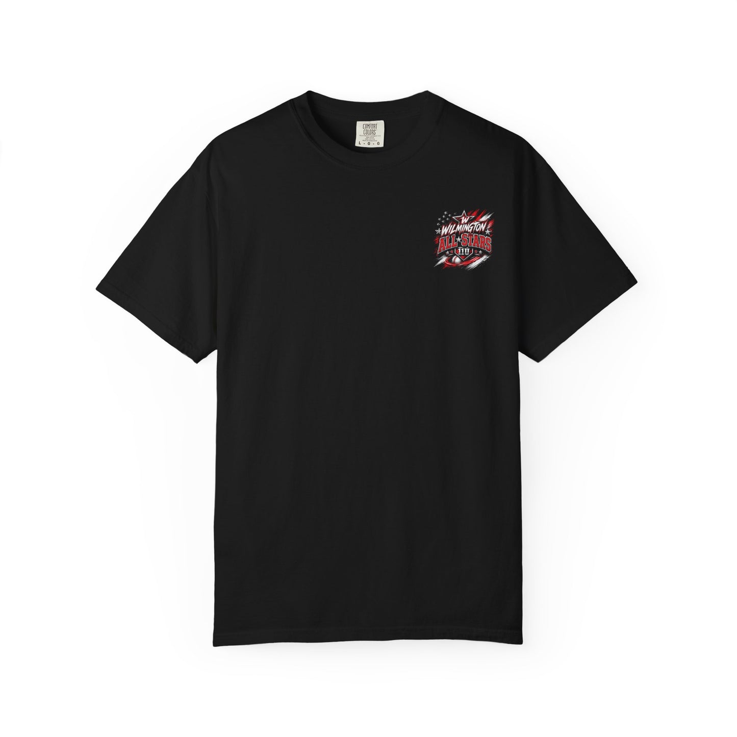 Star -Spangled Wilmington All-Stars Baseball Fundraiser Tee | Comfort Colors